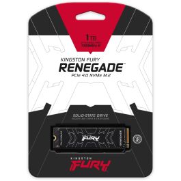 Kingston FURY Renegade SSD 1TB NVMe PCIe 4.0 SFYRS/1000G - 7300MB/s Lectura, 6000MB/s Escritura