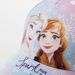 Cerdá Gorra Licencia Oficial Disney Frozen 53 cm - Color Lila - Diseño Infantil para Niñas - Edad Mínima Recomendada: 3 Años
