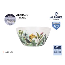 Bol Melamina Jungla 15x8 cm - Alfares (24 Unidades) Bol Melamina Jungla 15x8 cm - Alfares (24 Unidades)