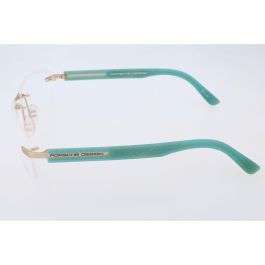 Montura de Gafas Hombre Porsche Design P8233-E Dorado ø 60 mm