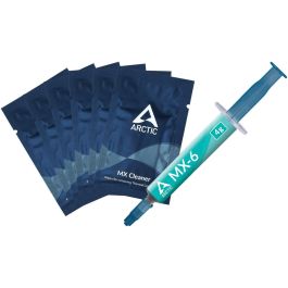 K Arctic MX-6 - Wärmeleitpaste - 4 g - Grau + 6x Cleaner K Arctic MX-6 - Wärmeleitpaste - 4 g - Grau + 6x Cleaner