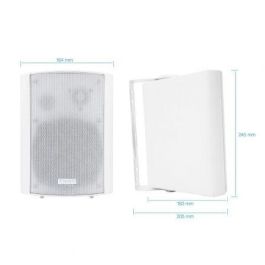 TOOQ ALTAVOCES AUTOAMPLIFICADOS DE PARED BLANCOS TOOQ ALTAVOCES AUTOAMPLIFICADOS DE PARED BLANCOS
