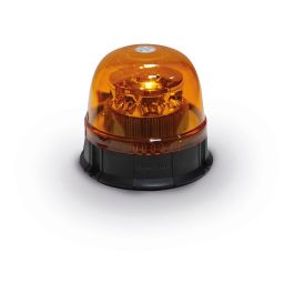 Goodyear Rotativo magnético LED 12-24V 24W ámbar, base magnética IP65, 8 LEDs, 125 RPM, conexión mechero