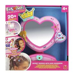 Fun Lockets Espejo Secreto con Compartimentos para Niñas +4 Años | Incluye +20 Sorpresas y Aplicador de Brillos para el Pelo Fun Lockets Espejo Secreto con Compartimentos para Niñas +4 Años | Incluye +20 Sorpresas y Aplicador de Brillos para el Pelo