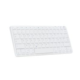 Teclado TKL - BLUESTORK - Bluetooth recargable para Mac - Blanco Precio: 38.50000022. SKU: B1BL9N3VJM