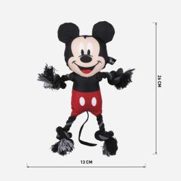 Cerdá Cuerda Dental Mickey para Perro | Juguete de Higiene Bucal para Masticar y Limpiar Dientes | Color Negro | Dimensiones 15x6x28 cm Cerdá Cuerda Dental Mickey para Perro | Juguete de Higiene Bucal para Masticar y Limpiar Dientes | Color Negro | Dimensiones 15x6x28 cm