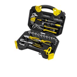 Fieldmann FDG 5002-54R Juego de Herramientas de 54 Piezas con Vasos de 3/8 Pulgadas y Maletín de Transporte