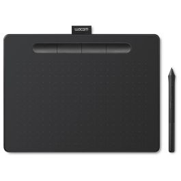 Wacom Intuos M CTL-6100K-B Tableta Gráfica Inalámbrica, Área de Trabajo 216 x 135 mm, USB, Color Negro