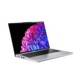 Acer Swift SFG14-73 Intel Core Ultra 7 155U Portátil 35,6 cm (14") 2.8K 16 GB LPDDR5x-SDRAM 512 GB SSD Wi-Fi 6 (802.11ax) Windows 11 Home Plata