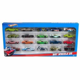Hot Wheels H7045 Set de 20 Coches de Juguete Surtidos a Escala 1:64 para Niños y Coleccionistas Edades +3 Años