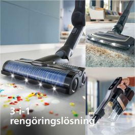 Philips Aspiradora inalámbrica AquaTrio XW9463/11 - Cepillos AquaSpin alta velocidad y sistema de autolimpieza