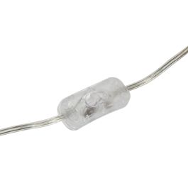 DKD Home Decor Lámpara Sobremesa Balines Fibra Metal Natural 38 x 66 x 38 cm