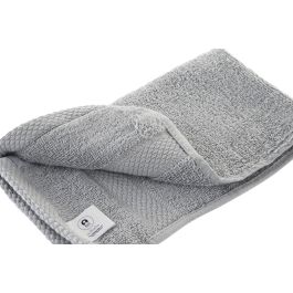 Toalla Basicos DKD Home Decor Gris Claro 50 x 1 x 30 cm (6 Unidades) Toalla Basicos DKD Home Decor Gris Claro 50 x 1 x 30 cm (6 Unidades)
