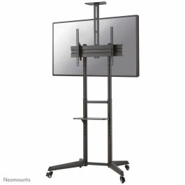 Neomounts FL50-550BL1 Carro para TV 37-70" hasta 50 kg, Soporte de suelo portátil con ruedas y ajuste de altura - Negro