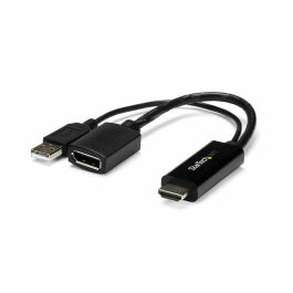 Adaptador DisplayPort a HDMI Startech HD2DP Negro 4K Precio: 65.88999945. SKU: S55057685