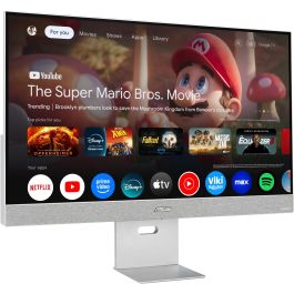 ASUS 90LM0AYH-B01O71 Pantalla para PC ZenScreen MS32UC 31.5" 4K UHD IPS 5ms con Altavoces, USB, HDR10, VESA y Altura Ajustable Gris/Blanco