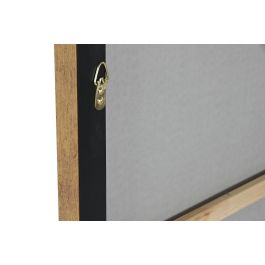 DKD Home Decor Cuadro Moderno Abstracto Gris Dorado 4 x 131 x 131 cm