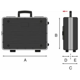 Maletín de Herramientas GT Line Revo21 Polipropileno