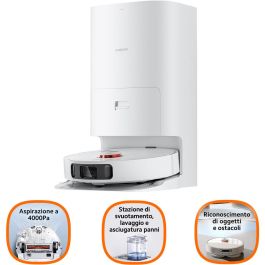 Xiaomi MiRobot Vacuum X10+ Blanco Robot Aspirador con Estación de Carga y Autolimpieza, Potencia 17000 Pa, Navegación Inteligente 3D Precio: 557.94999942. SKU: B18WGBNFY7