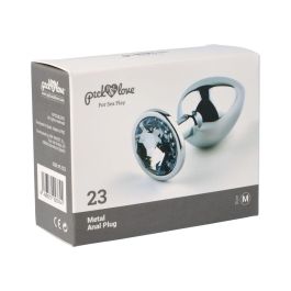 Plug Anal Pick&Love Nº 23 Plateado (8,3 cm)