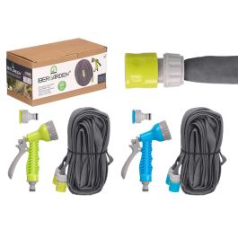 Manguera Expandible 15 Metros Ibergarden - Azul/Verde, 26.5x16x12 cm (6 Unidades) Precio: 60.78999949. SKU: B1DHX9AGY4