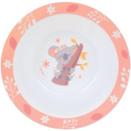 Fun House AAABH72381 - Juego de vajilla KOALA: Vaso 220ml, Plato Hondo 16cm, Plato Llano 22cm y Cubiertos