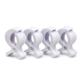 KioKids Pinzas Para Muselinas Blanco 4 Unidades