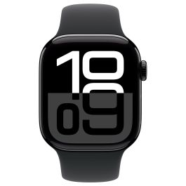 Apple Watch Series 10 GPS + Cellular 42mm Caja Aluminio Negro Jet con Correa Deporte Negra S/M