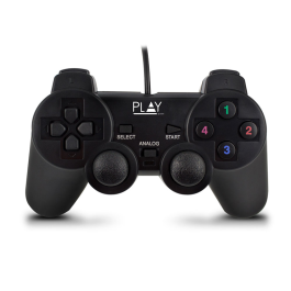 Ewent Mando Gamepad PL3330 USB para PC, 13 botones, 2 mandos analógicos, 8 vías, plug and play Precio: 11.49999972. SKU: S7814662