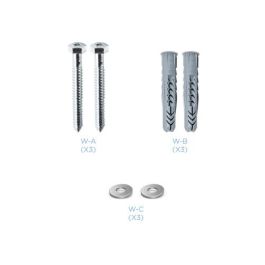 TooQ Soporte de Pared Fijo Inclinable LP1342T-B para TV de 23-42" hasta 35kg