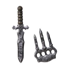 Conjunto de armas tenebrosas - puñal: 33x10 y garra 20x13 cm Precio: 5.50000055. SKU: S8605536