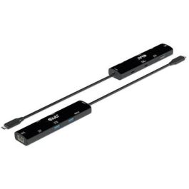 Club3D USB4 Hub 6 en 1 con HDMI 4K120Hz, 2x USB-C, 2x USB, LAN y Power Delivery 100W