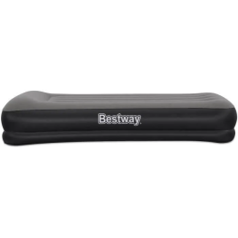 Bestway Colchón Hinchable 671BT Tritech Twin para 1 Persona con Bomba USB Integrada, 1.91 m x 97 cm x 36 cm