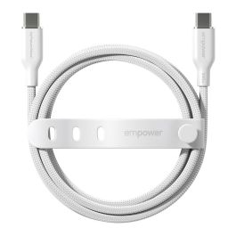 PanzerGlass empower™ Racing Cable USB-C to USB-C 240W 2M USB 2.0 Blanco