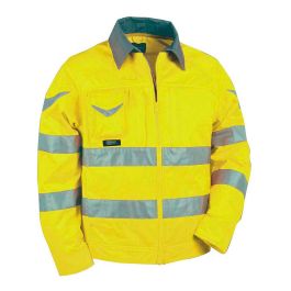 Cofra Warning Cazadora Talla 52 Amarillo Reflectante Algodón Poliéster Precio: 47.94999979. SKU: B1JM5H6S9X