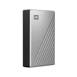 Western Digital My Passport Ultra WDBFTM0040BSL-WESN 4TB Plata USB-C/USB 3.0 HDD Externo Portátil Metal Finish