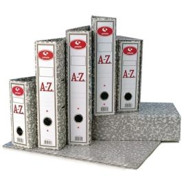 Grafoplás Archivador Palanca Classic Folio 65 mm Rado Cartón Forrado Jaspeado Gris Precio: 2.50000036. SKU: B1JRKR9JBP