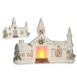 Casa de Cerámica Nevada Luz Krist+ 10.2x30.2x40 cm con LED (2 Unidades) Precio: 56.50000015. SKU: B13WK297XF