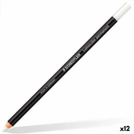 Lápices Staedtler Lumocolor Permanent Glasochrom Permanente Blanco (12 Unidades) Precio: 22.99. SKU: S8422798