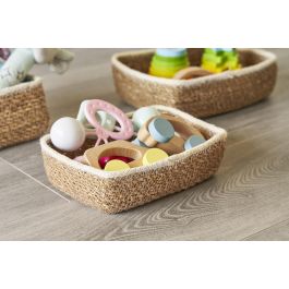 Privilege Set de 3 Cestas de Mimbre Rectangulares - 26x20 cm, 23x17 cm, 20x15 cm (4 Cajas)
