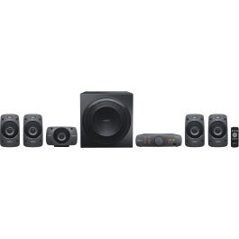 Logitech 980-000468 Altavoces Z906 5.1 THX 500W RMS Sonido Envolvente Negro con Subwoofer y Mando IR