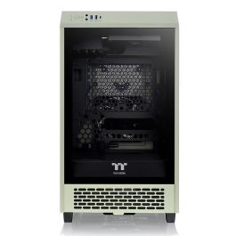 Caja Semitorre ATX THERMALTAKE Tower 200 Negro Verde