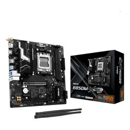 ASRock 90-MXBSH0-A0UAYZ Placa Base B850M-X WiFi R2.0 AMD AM5 B850 2xDDR5 128GB Wi-Fi 6E Bluetooth 5.2 Micro-ATX Precio: 128.49999987. SKU: B1CMLXGT3X