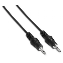 AISENS - CABLE AUDIO ESTÉREO, JACK 3.5/M-JACK 3.5/M, NEGRO, 0.3M Precio: 0.79000053. SKU: B1CGJ9D8ZW
