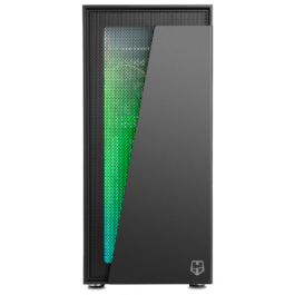 NOX Hummer Blaster NXHUMMERBLASTER Semitorre ATX ARGB USB 3.0 Negro Ventana