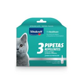 Vitakraft Pipeta Gato Biocida 3pip Extracto Natural Margosa Neem Chryssanthemum Cinerariaefolium Repelente Pulgas Garrapatas Mosquitos Precio: 11.2409. SKU: B19KXDYQZE