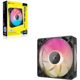 Corsair CO-9051033-WW Kit de inicio de un solo ventilador iCUE LINK RX120 RGB Max Refrigeración de PC