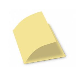 Gio Subcarpeta Simple Cartulina Folio 180 gr Amarillo Pastel -50U-