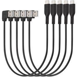 Kensington Cable USB-A a USB-C de Carga y Sincronización, 0,327m, Macho/Macho, Negro, Pack de 5 Precio: 67.95000025. SKU: B19S7VH27V