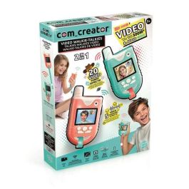 Canal Toys Walkie Talkies con Videollamada, Filtros y Efectos de Voz, Alcance 3 km, para 2 Jugadores, Edad +5 años, Azul y Rosa